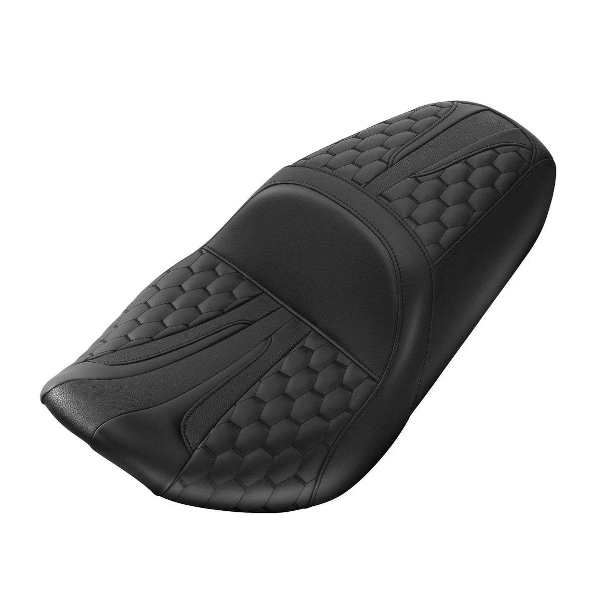 Rider Driver Passenger Seat for Harley Touring Street Road Glide (2024–2024) Black