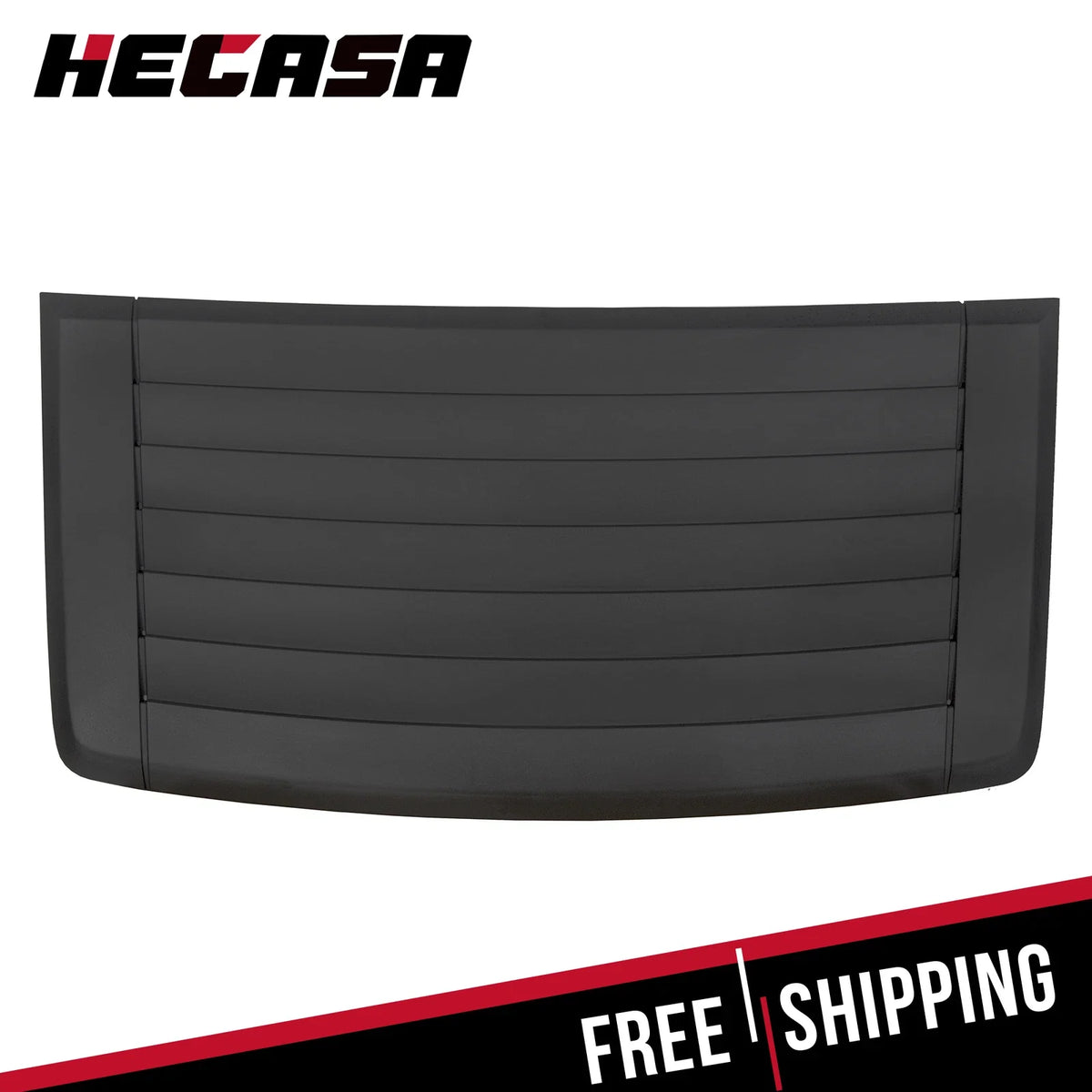 Louver Hood Air Vent Grille Panel for Hummer H3 (2006–2010) Black