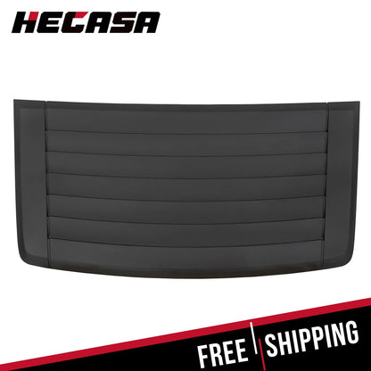Louver Hood Air Vent Grille Panel for Hummer H3 (2006–2010) Black
