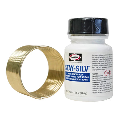 56KPOP Harris Safety-Silv 56 Silver Solder Brazing Alloy 1 Troy Ounce