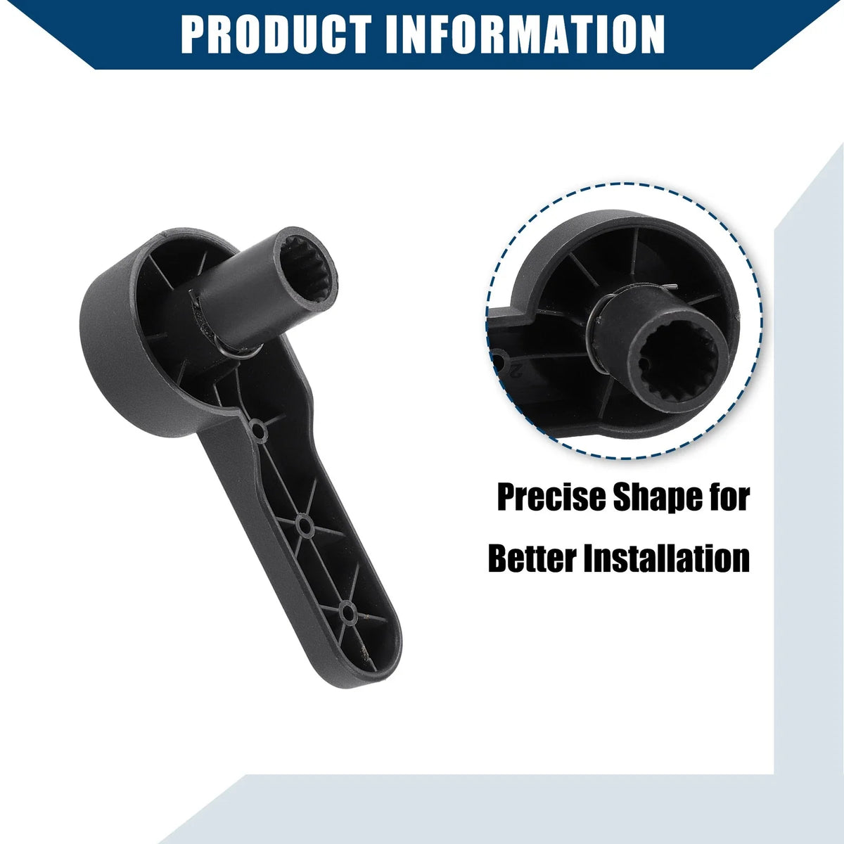 Left Side Seat Recliner Handle Lever for Ford Mustang (2005–2014) No.7R3Z6362622BC