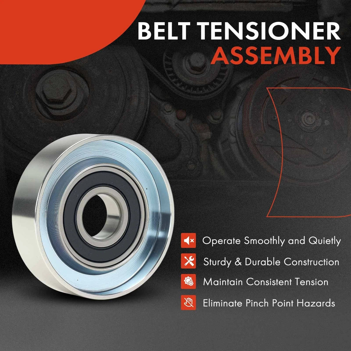 Drive Belt Tensioner Pulley for Chevrolet Camaro (1998–2002)