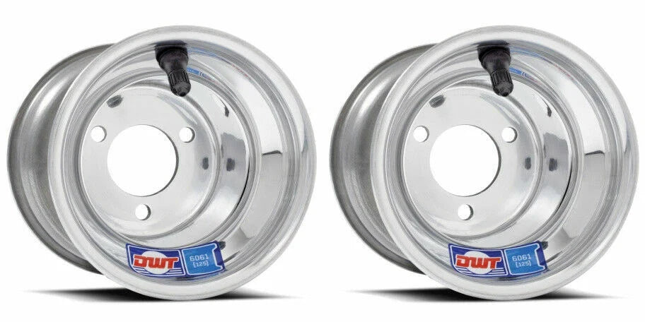 Set of 4 Polished Aluminum Rear Wheels Rims for Honda Odyssey (250)