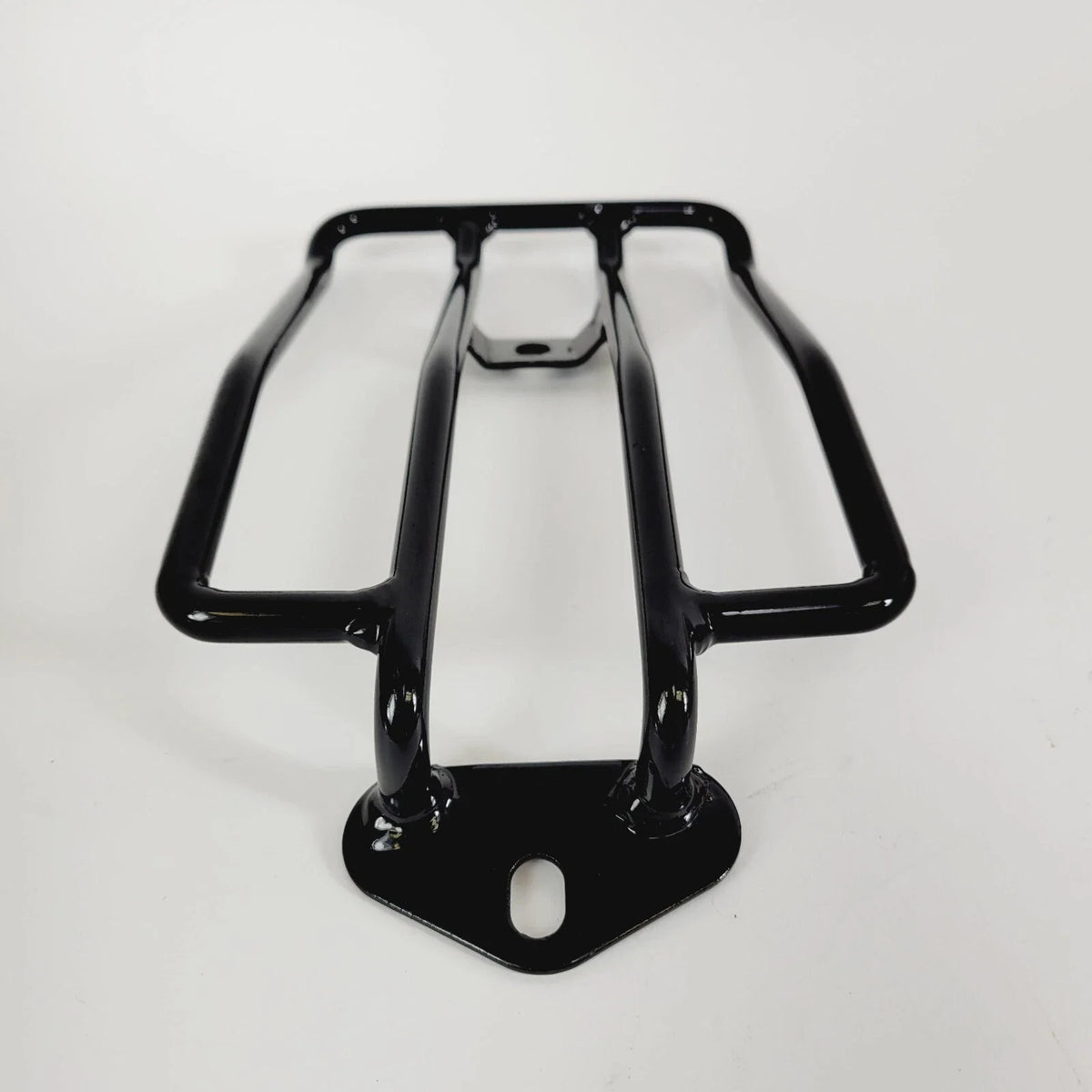 Solo Seat Luggage Rack for Harley Sportster XL883 1200 (2004–2015) Gloss Black