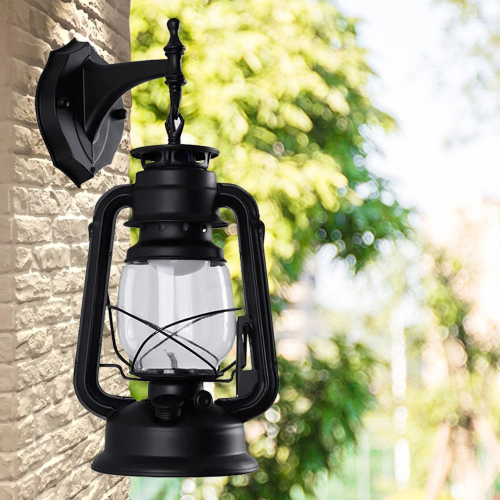 Antique Lantern Sconce Porch Light for Indoor Use (E27)