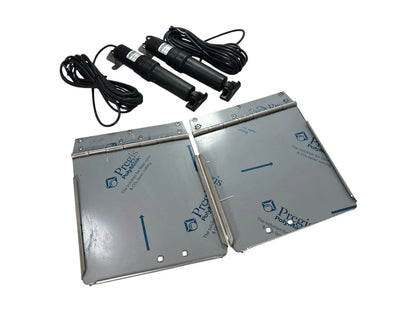 Lectrotab HD SS Trim Tab Kit 12x12 with 2 Actuators for Marine Applications