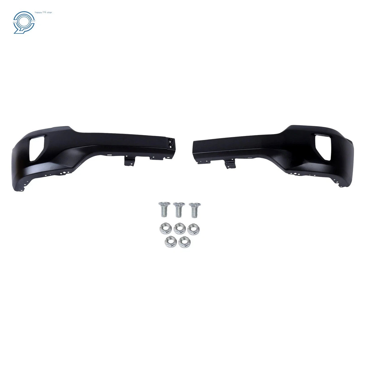 Front Bumper Face Bar with Fog Lamp Holes for Chevrolet Silverado 1500 (2016–2018)