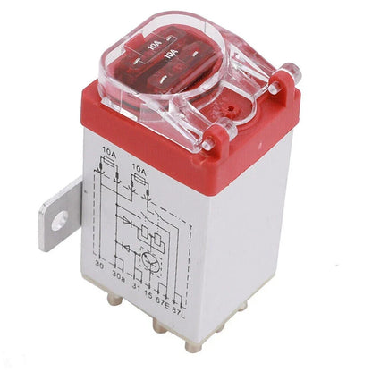 Gray Plastic Overload Protection Relay for Mercedes W201 W124 W126 (1984–1991)
