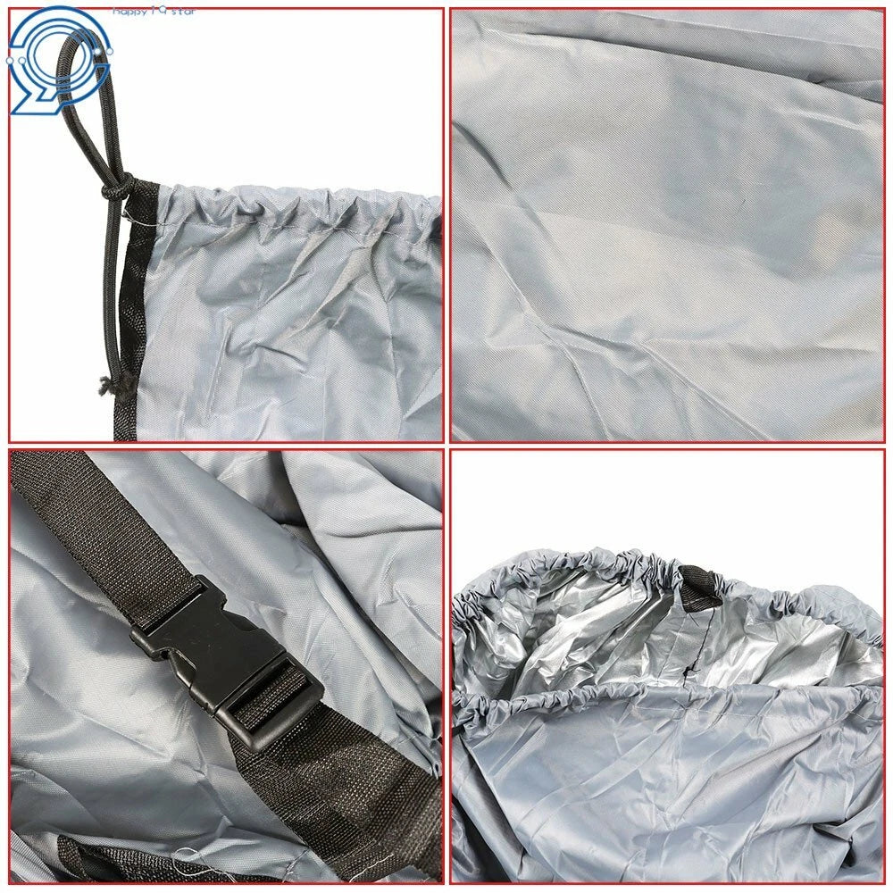 Jon Boat Cover for 12ft-18ft Boats (L Beam Width up to 75 inch)