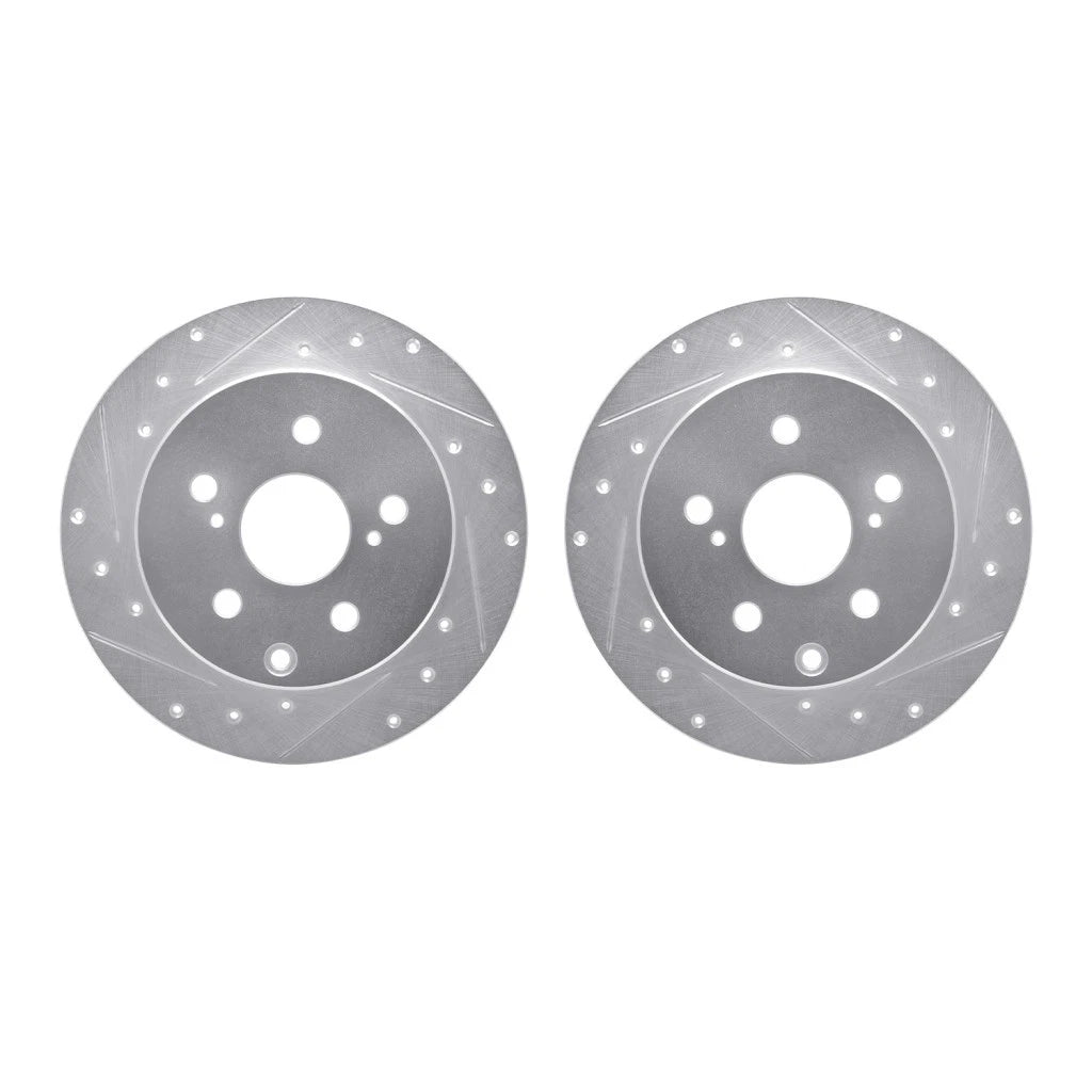 Set of 2 Brake Rotors for Toyota RAV4 (2006–2018) ALX-PAU-DF-7002-76113-CLA1