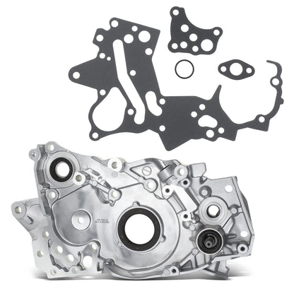 Oil Pump w/ Engine Timing Cover for Mitsubishi Galant Chrysler Sebring (M-511, MD366260, OP155, SKOM511)