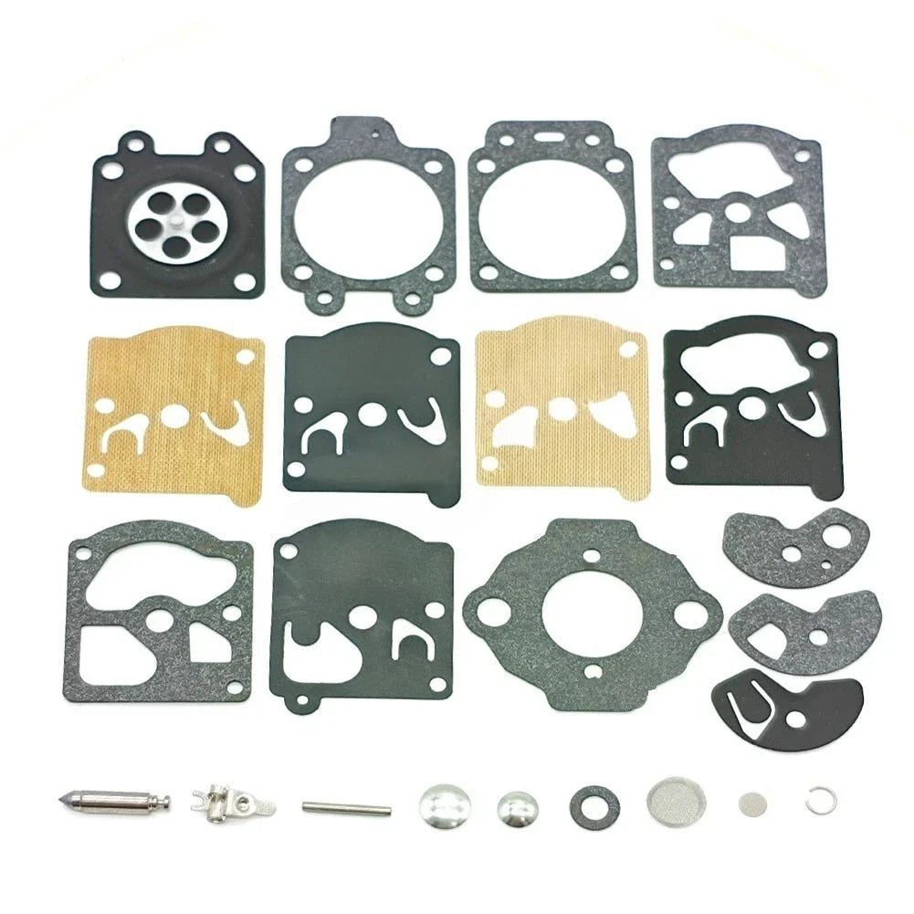 WA85 Carburetor Kit with 23 Gaskets for 103 105 108 Chainsaw Trimmer (N/A)