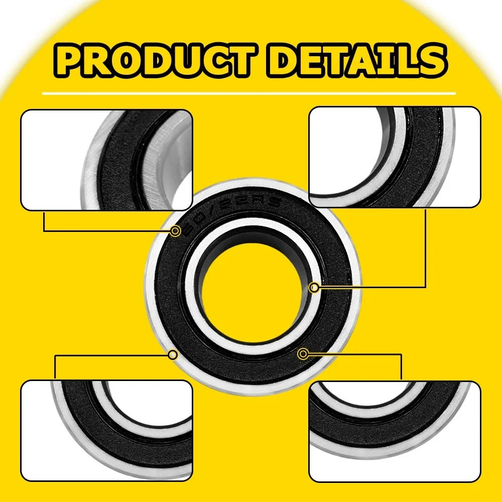 Wheel Bearing for Kawasaki UTV Mule 550 (1997–2004) 300 43.9mm NON ABS EPY