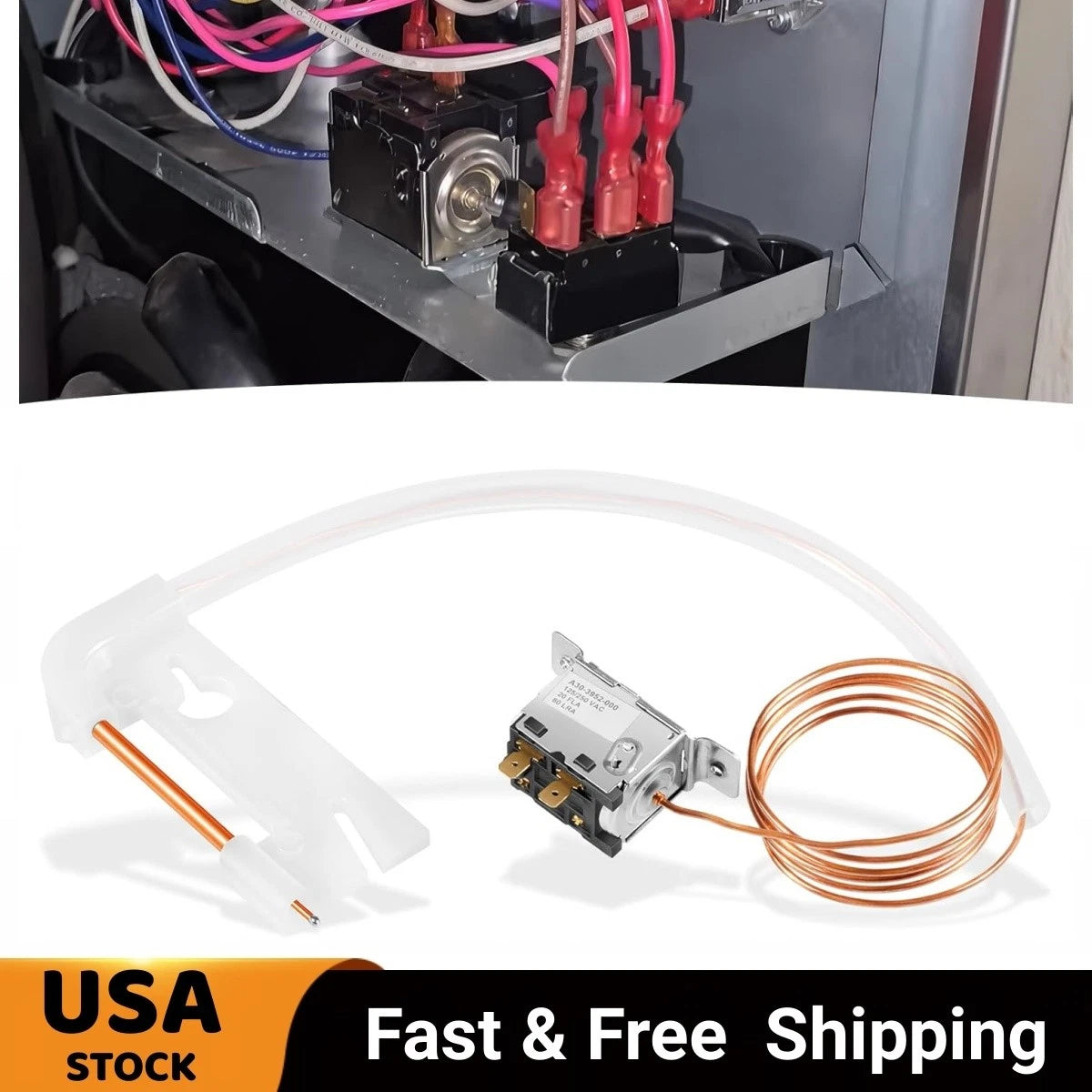 Ice Machine Bin Thermostat Kit for Hoshizaki Ice Maker (TB0031)