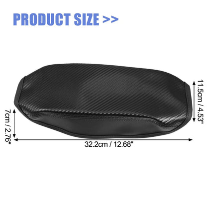 Center Console Armrest Box Cover for Ford Focus ST (2013–2018) Carbon Fiber