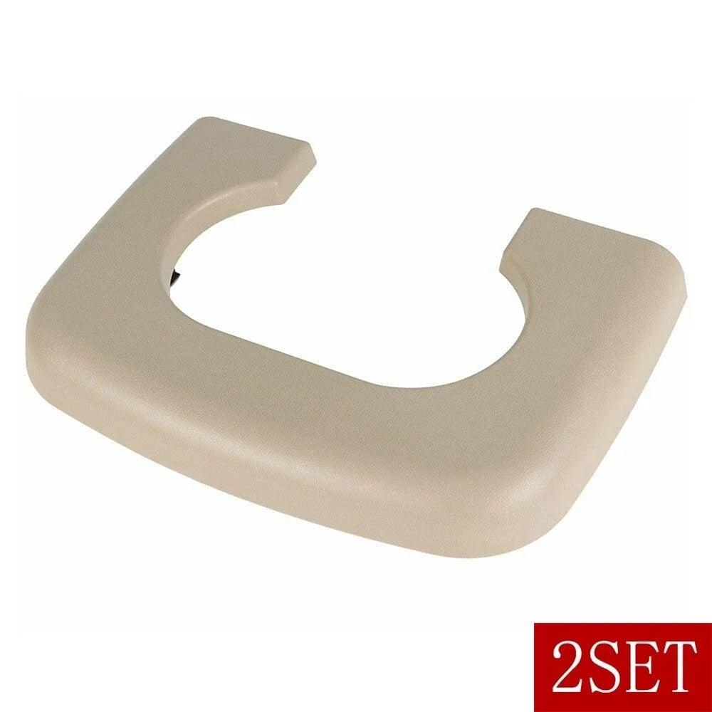 Set of 2 Cup Holder Pads for Ford F150 (1997–2003) Beige