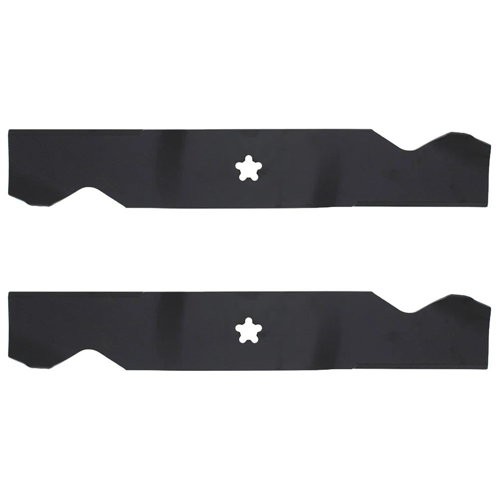 Set of 2 Lawn Mower Blades for AYP/Husqvarna (Fits 532187256, 594892901)