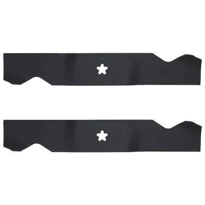 Set of 2 Lawn Mower Blades for AYP/Husqvarna (Fits 532187256, 594892901)