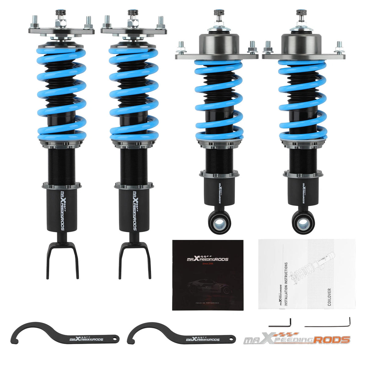 24-Way Damper Coilovers Suspension Lowering Kit for Mazda RX-8 (2004–2011) N836MI