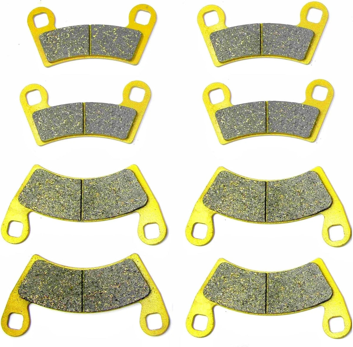 Front Rear Brake Pads for Polaris Ranger 570 Crew SP 570 2022–2026