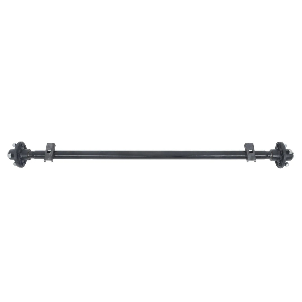 Set of 4 Trailer Axles for Light Trailers (2000 lb Capacity)