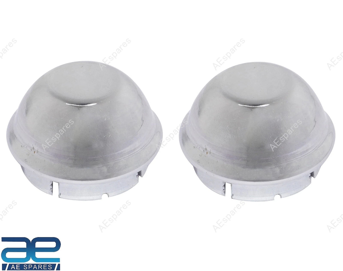 Set of 2 Axle Hub Nut Cap Covers for Vespa Old Models 8" Wheel