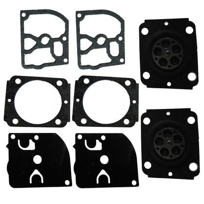 Set of 8 Carburetor Gasket Diaphragm for BG66 BG86 String Trimmer
