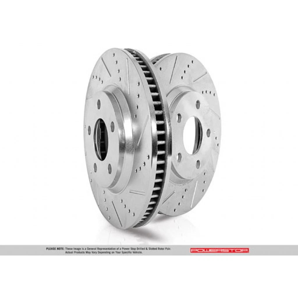 Pair of Power Stop Brake Rotors for Ram 1500 (2019–2021) TLX-psbAR86004XPR-CL360A70