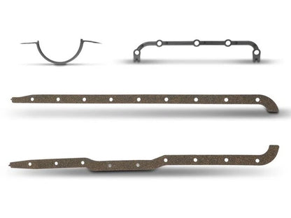 Set of 2 Oil Pan Gaskets for Ford E250 Econoline (64156RHXX)