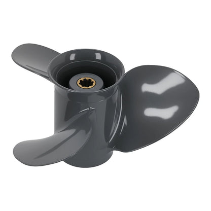 8 Spline Boat Propeller for Honda BF9.9 BF15, Yamaha F9.9 F15 (8") 3 Blade