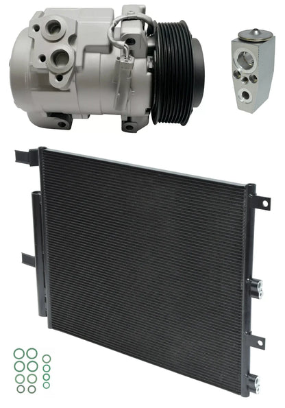 A/C Compressor Kit with Condenser for Ram 3500 6.7L Turbo (2013–2018)