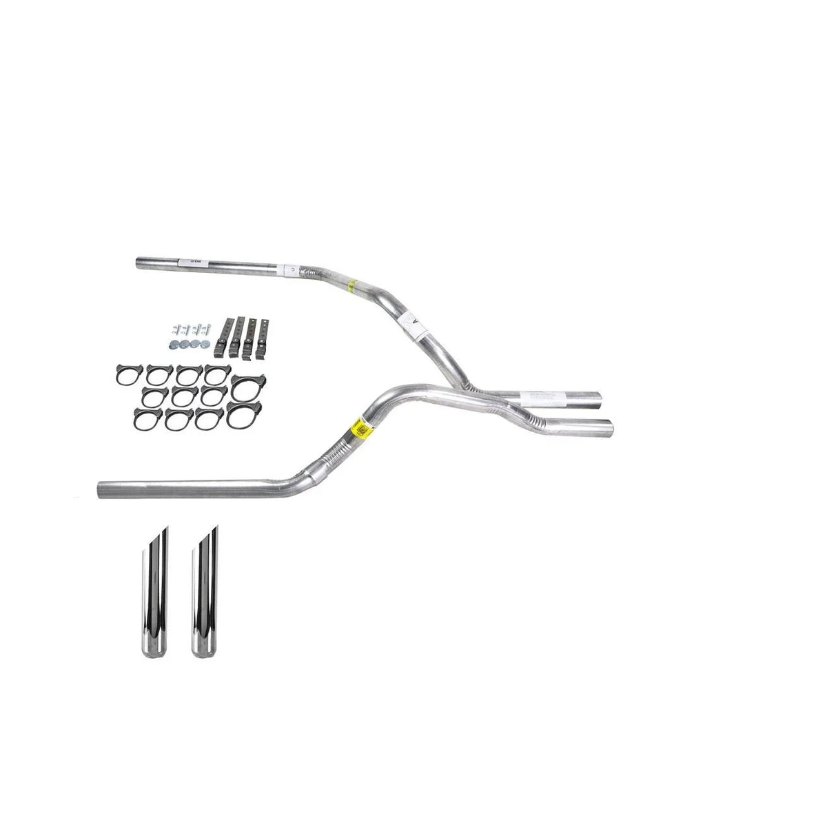 2.5" Dual Exhaust Pipe No Muffler for Ram 1500 (2009–2013)
