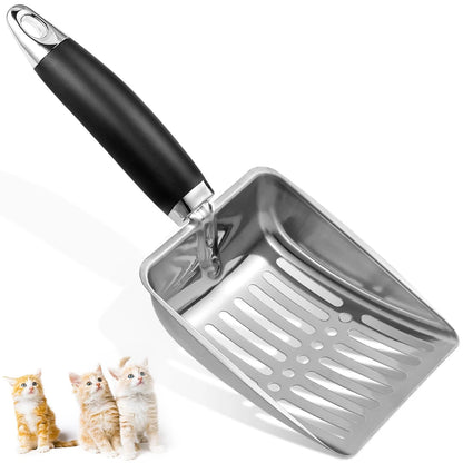 Stainless Steel Cat Litter Scoop for Apidgrowth (M)