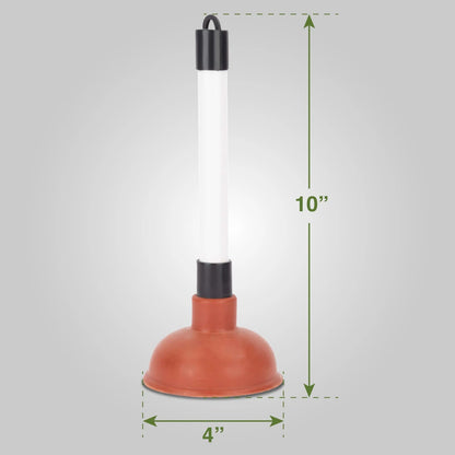 Mini Plunger for Sink Drain (Bathrooms, Kitchens, Baths, Showers)