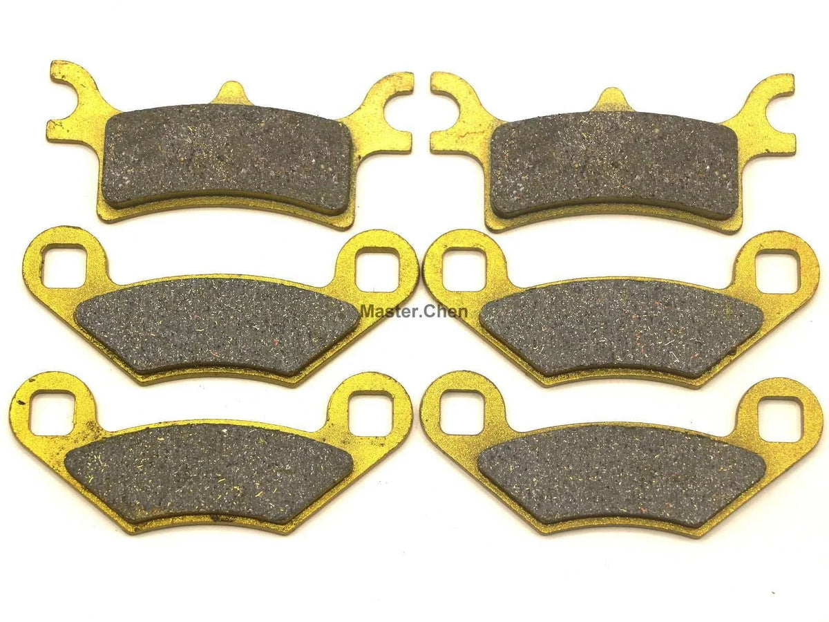 Set of 4 MC F&R Brake Pads for Polaris Sportsman 800 EFi/Touring (2003–2011)