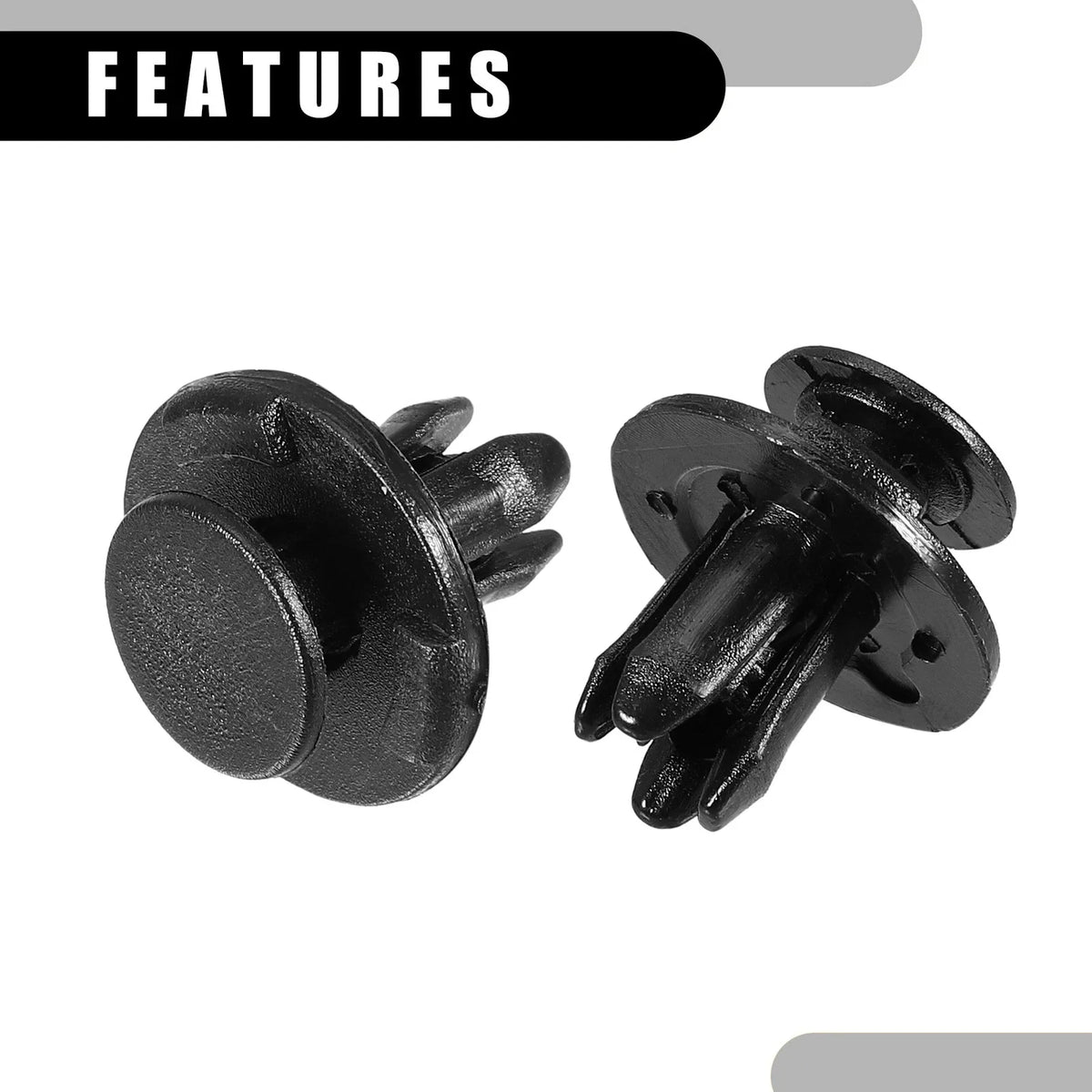 50 Pcs Push Type Retainer Clips No. 0155305323 for Nissan Frontier (2005–2019)