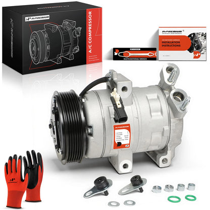 A-Premium A/C Compressor with Clutch for Ford Escape Mercury Mariner (2001–2012) 8L8Z19703B, ZZCB6145Z