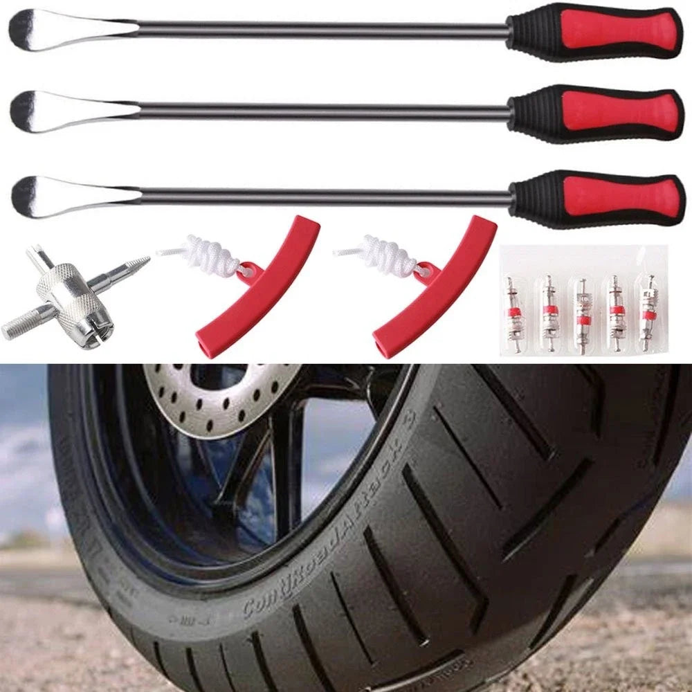 Tire Iron Tool Change Kit for Motorcycle Bike Mower (AUXITO)