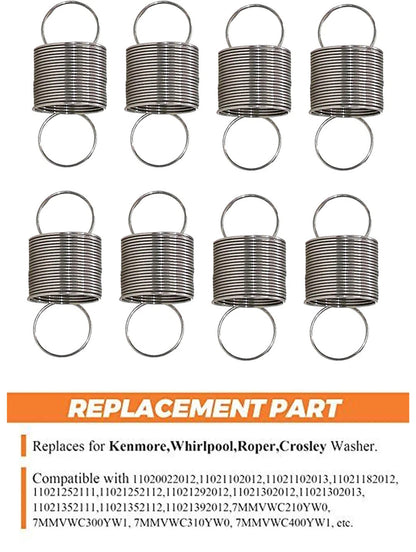 8Pc Washer Suspension Tub Centering Spring for Whirlpool Kenmore