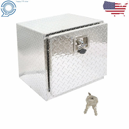 Aluminum Tool Box for Truck Pickup Trailer Storage (18"x17"x18")