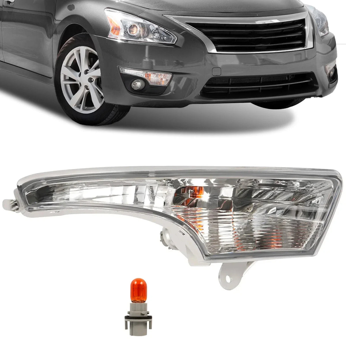 Front Passenger Side Turn Signal Light for Nissan Altima (2013–2018) #261303TA0A