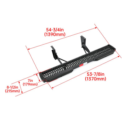Set of 2 Rear Step Running Boards for Ford Transit 150/250/350 (2015–2023)