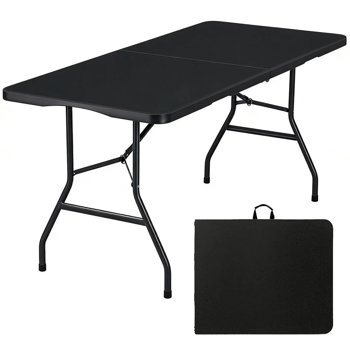 6ft Folding Table for Outdoor Indoor Party Picnic