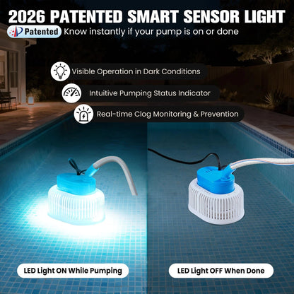Submersible Pool Cover Pump for Above Ground (2010–2023)