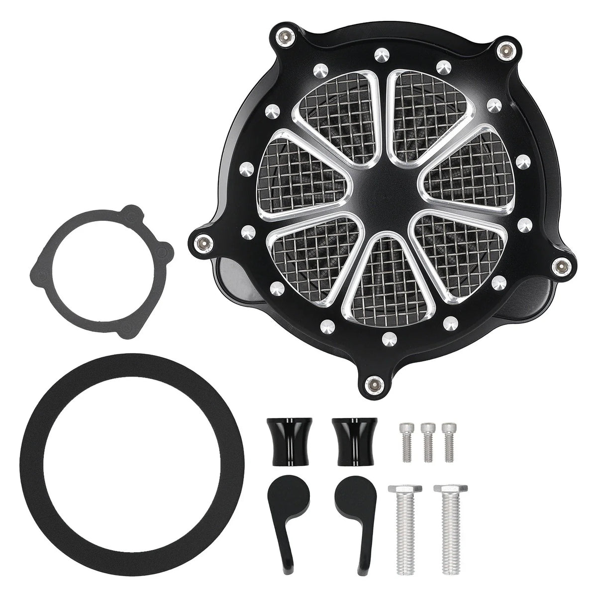 Air Filter Intake CNC Cut Air Cleaner Kit for Sportster XL (2004–2022)