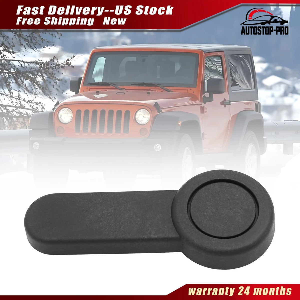 Seat Adjust Recliner Handle Lever for Jeep Wrangler JK (2011–2017) 1FL44DX9AB, 1FL441D5AB, 1FL451D5AA, 1FL441DVAA
