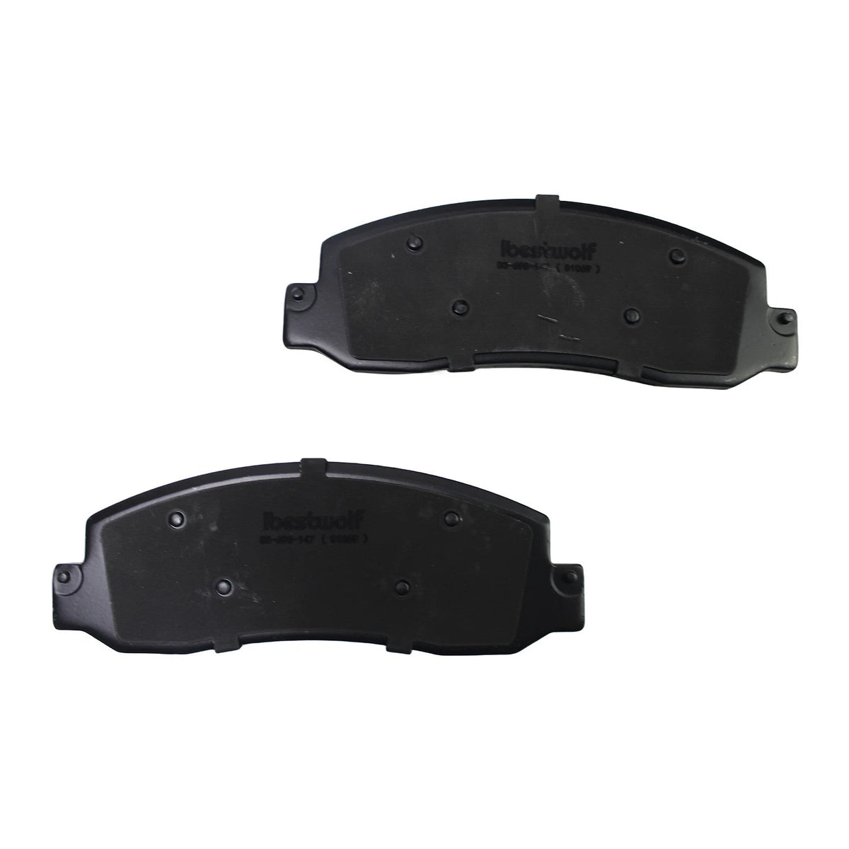Set of 4 Front Ceramic Brake Pads for Ford F-250 F-350 (2005–2012) P-1069 D1069