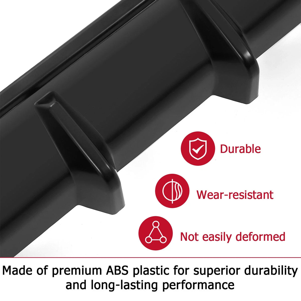Rear Bumper Diffuser for Toyota Corolla Auris Hatchback (2019–2022) ABS