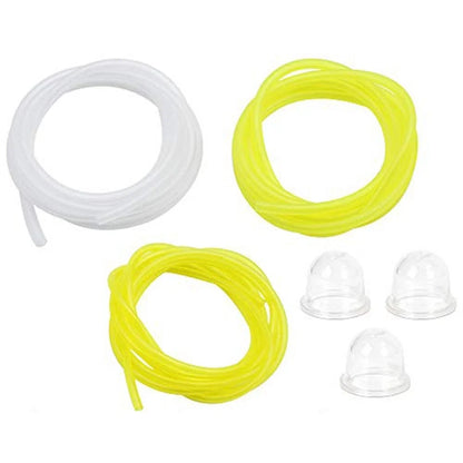 Fuel Line Hose Replacement Kit for Lawn Equipment (All in One)