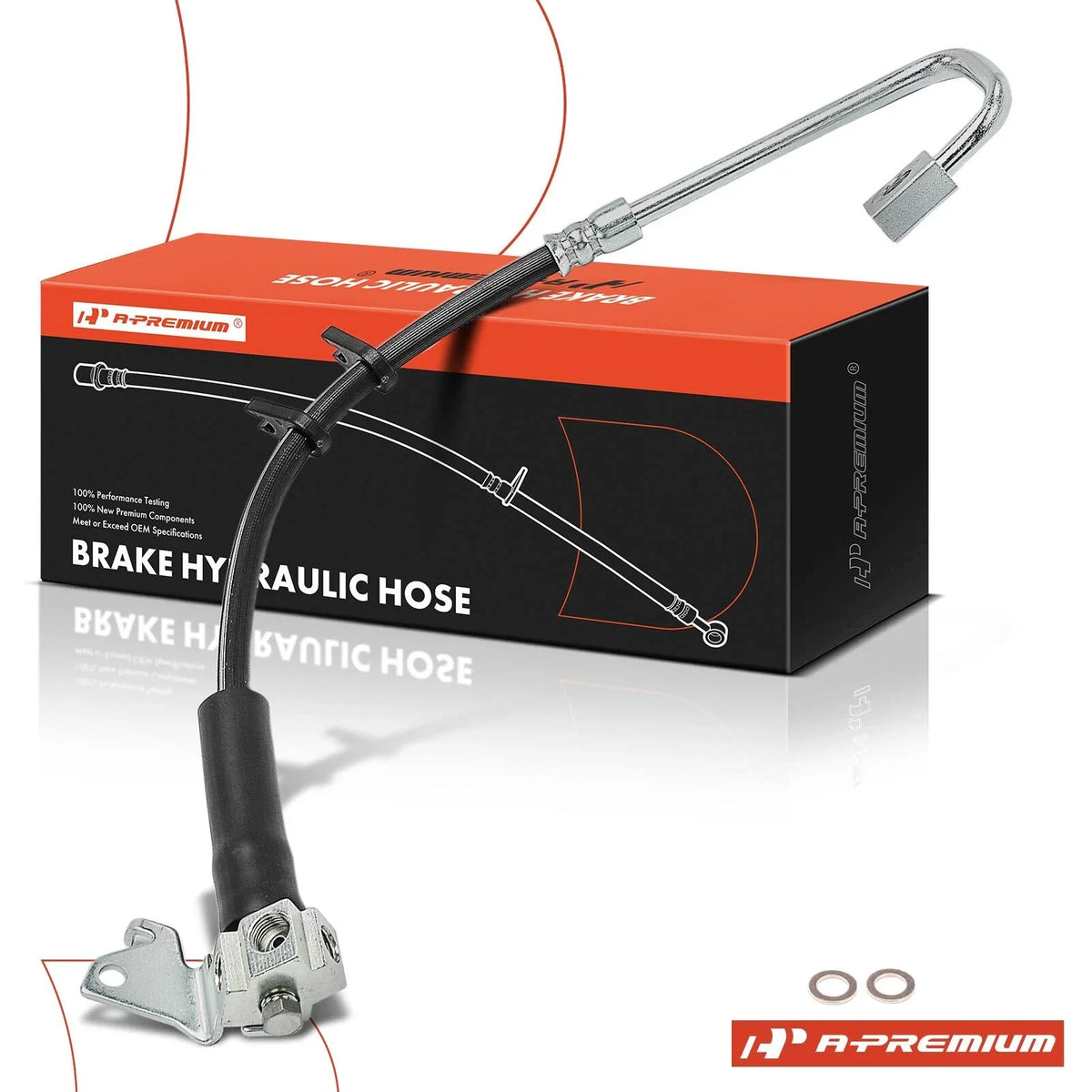 Rear Driver Brake Hydraulic Hose for Jeep Grand Cherokee (2006–2010)